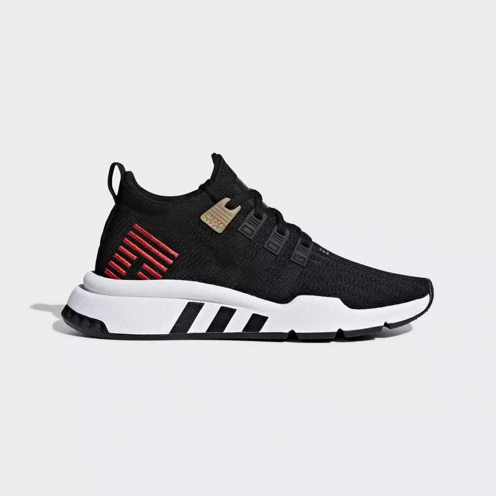 Adidas EQT Support ADV Mid Tenis Negros Para Niña (MX-86019)